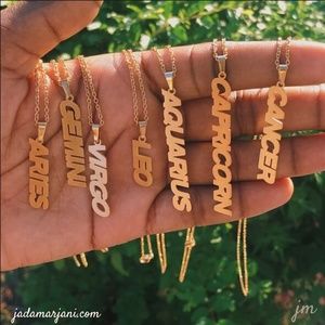 CUSTOM ZODIAC NECKLACE